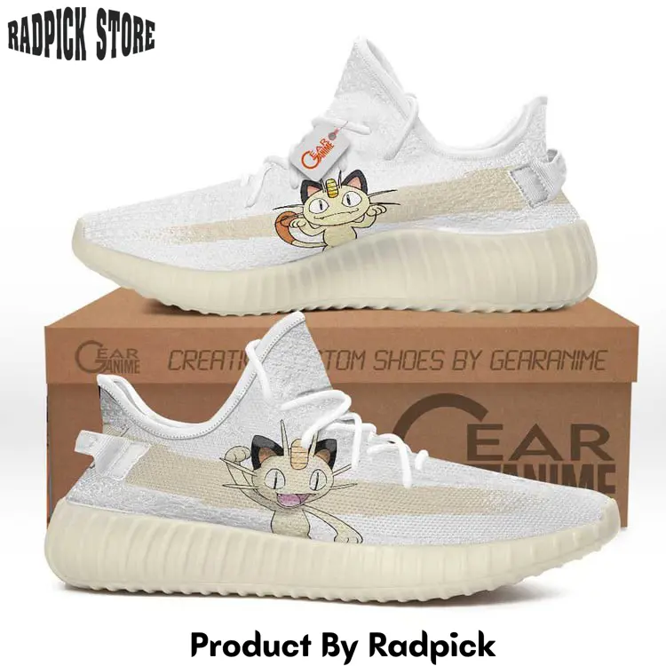 Meowth yeezy shoes anime sneakers  rp127127127